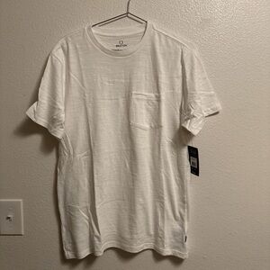 Brixton Men's White Crew Neck T-Shirt